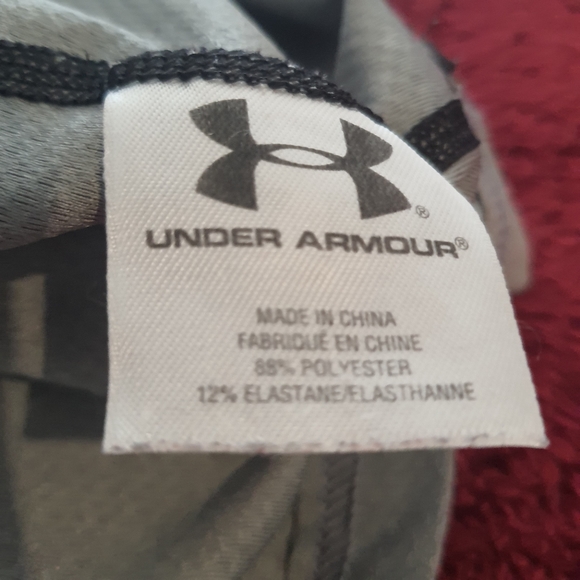 Under Armour Mens Gray Fitted Shirt Small - Picture 6 of 9